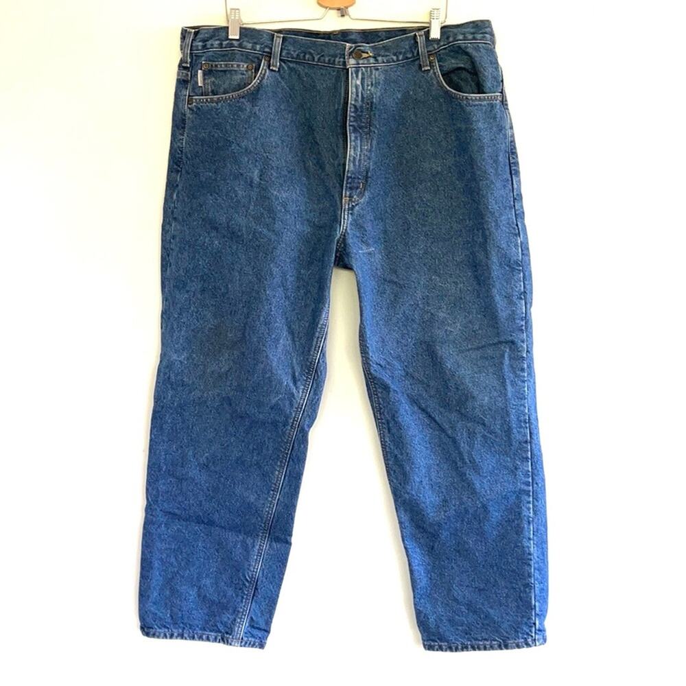 VINTAGE - CARHARTT men's lined jeans size 42x30